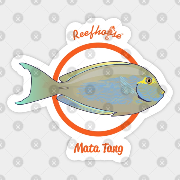 Mata tang Sticker by Reefhorse